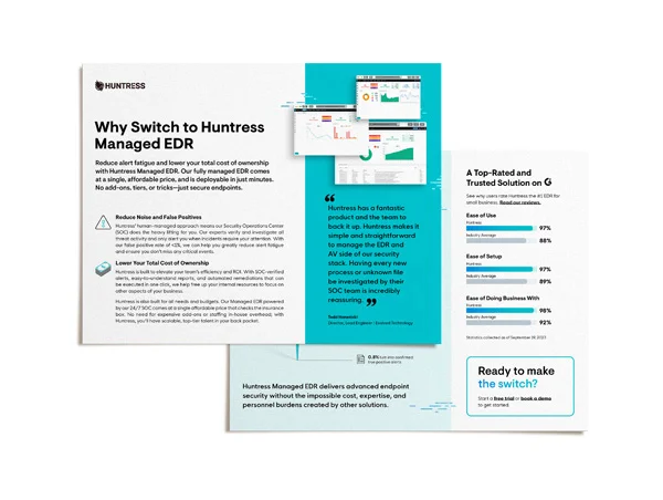 BULLZIGA Managed EDR platform overview